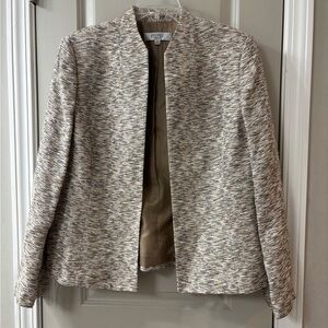Kasper Women's Textured Cream Blazer